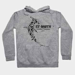 St. Barth, French Caribbean Hoodie